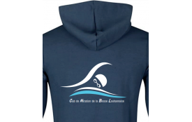  Sweat à capuche Coq sportif bleu marine